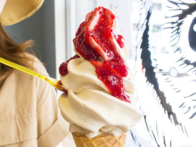 堀江でスイーツをお探しなら、グーフォのアイスクリームはいかが？