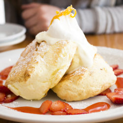 ハワイのパンケーキ人気ランキング常連のクリームポットでモーニング！